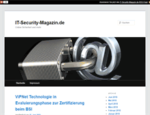 Tablet Screenshot of it-security-magazin.de